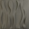 Ekena Millwork 19 5/8in. W x 19 5/8in. H Riverbank EnduraWall Decorative 3D Wall Panel Covers 2.67 Sq. Ft. WP20X20RVISG - alternate 1
